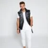 Custom Made Men Biker Leather Vest -Milani Jackets Shop 1 3 600x800 1