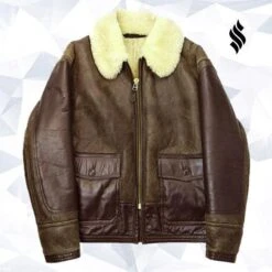 Shearling Leather AN-J-4 Sheepskin Jacket