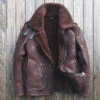 Custom Made B3 Bomber Sheepskin Leather Shearling Wool Jackets -Milani Jackets Shop B3 Bomber sheepskin leather shearling wool jackets