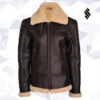 Custom Made Women B3 Bomber Shearling Aviator Jacket 1 Custom Made Women B3 Bomber Shearling Aviator Jacket -Milani Jackets Shop Best Women B3 Bomber Shearling Aviator Jacket