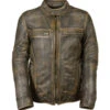 Biker Leather Jacket Men's Brown Distressed Motorbike Riding Biker Jacket -Milani Jackets Shop Biker Leather Jacket 1 3e6d0bdc b272 4548 a167 9428721b0f1b