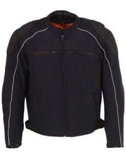 Milani Jackets Shop 28 Biker Leather Jacke Men's Mesh Racing Jacket With Removable Rain Jacket
