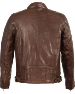 Biker Leather Jacket Men's Stand Up Collar Leather Jacket -Milani Jackets Shop Biker Leather Jacket2 0eb4014e fb69 4006 924e e49c70afca37