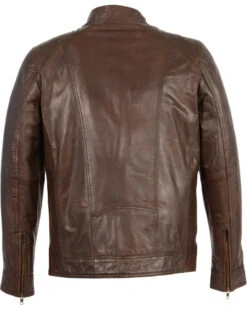 Biker Leather Jacket Men's Sheepskin Moto Leather Jacket -Milani Jackets Shop Biker Leather Jacket2 704b2536 5bb2 43df 8123 dad615f00abb