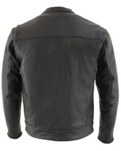 Biker Leather Jacket Vented Scooter Zip-Front CoolTec Leather Jacket -Milani Jackets Shop Biker Leather Jacket2 9abc7b65 ca38 44ea 809e c5c95975a387