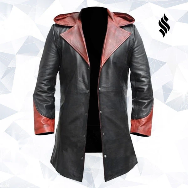 Shearling Leather Devil Leather Trench Coat 3 Shearling Leather Devil Leather Trench Coat