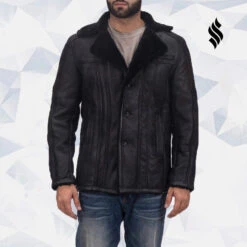 Shearling Leather Double Face Shearling Leather Jacket