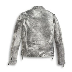 Biker Leather Jacket Men Storm Grey Biker Leather Motorcycle Jacket -Milani Jackets Shop Leather Jackets 1 2 7f085e3c f89b 44af 9aeb ede9c14cd920