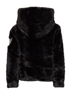 Shearling Leather Malia Fur Black Leather Jacket -Milani Jackets Shop Malia Leather Jacket