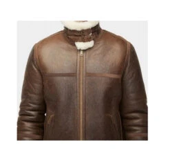 Shearling Leather Men’s Aviator Sheepskin Shearling Leather Jacket -Milani Jackets Shop Men sAviatorSheepskinShearlingLeatherJacket2