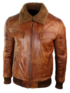 Shearling Leather Mens B3 Bomber Rust Tan Brown Fur Collar Aviator Pilot Leather Jacket 7 Shearling Leather Mens B3 Bomber Rust Tan Brown Fur Collar Aviator Pilot Leather Jacket -Milani Jackets Shop MensB3BomberRustTanBrownRemovableFurCollaraviatorPilotLeatherjacket3