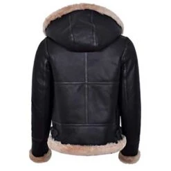 Custom Made Women Hooded Flying Aviator Leather Jacket -Milani Jackets Shop WomenHoodedFlyingAviatorLeatherJacket a657d94a d1c5 40ed b637 7635641aef12