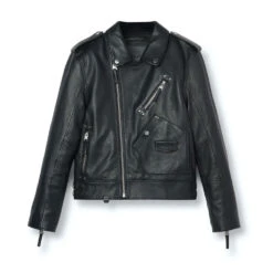 Biker Leather Jackets Black Biker Leather Jacket For Men