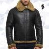 Shearling Leather Men's Aviator B3 World War2 Real Shearling Sheepskin Flying Jacket 1 Shearling Leather Men's Aviator B3 World War2 Real Shearling Sheepskin Flying Jacket -Milani Jackets Shop men s aviator b3 world war2 real shearling sheepskin flying jacket