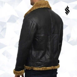 Shearling Leather Men's Aviator B3 World War2 Real Shearling Sheepskin Flying Jacket 11 Shearling Leather Men's Aviator B3 World War2 Real Shearling Sheepskin Flying Jacket -Milani Jackets Shop men s aviator b3 world war2 real shearling sheepskin flying jacket 5