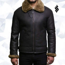 Shearling Leather Men's Aviator RAF B3 Shearling Sheepskin Flying Bomber Jacket 10 Shearling Leather Men's Aviator RAF B3 Shearling Sheepskin Flying Bomber Jacket -Milani Jackets Shop men s aviator raf b3 shearling sheepskin flying bomber jacket 2 61170b6b ce8d 40bc aa2f 17aebea78c74