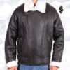 Shearling Leather Men's B3 Aviator Shearling Sheepskin Leather Flying Jacket -Milani Jackets Shop men s b3 aviator shearling sheepskin leather flying jacket