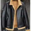 Custom Made Mens Sheepskin Motorcycle Shearling Leather Bomber Jacket -Milani Jackets Shop shearling leather coat 1 08885c7e 420c 4863 aa9d 6552c287f5c8