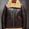Custom Made Leather Jacket Fur Coat Airforce Flight Jacket -Milani Jackets Shop shearling leather coat 1 2633ad66 8081 4a24 b37d 86cfc46b24ee
