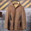 Custom Made Men's Shearling Hooded Suede Leather Bomber Long Jacket Trench Coat 1 Custom Made Men's Shearling Hooded Suede Leather Bomber Long Jacket Trench Coat -Milani Jackets Shop shearling leather coat1 0285c047 c8a8 48aa bc62 a85eb5164b6b