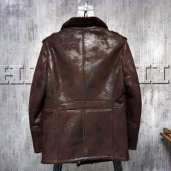 Custom Made Mens Pilot’s Leather Aviator B3 Sheepskin Flying Bomber Jacket -Milani Jackets Shop shearling leather coat2 d71a60f3 5b5f 44ab 8639 44424366d6fc
