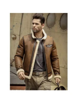 Custom Made Men Sheepskin Shearling Motorcycle Leather Jacket -Milani Jackets Shop shearling leather coat3 702b54bd b4dc 4913 a3fb 6c7d5d78d8c6