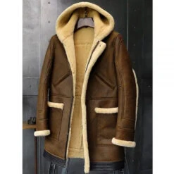 Custom Made Sheepskin Coat Hooded Leather Jacket Fur Coat Mens Winter Coats Long Fur Jacket -Milani Jackets Shop shearling leather coat3 71f5df58 23d3 42db 9833 45a8735778e4