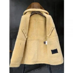 Custom Made Sheepskin Coat Hooded Leather Jacket Fur Coat Mens Winter Coats Long Fur Jacket -Milani Jackets Shop shearling leather coat4 b1b47632 a902 434f b5d5 0a6d31a118ed
